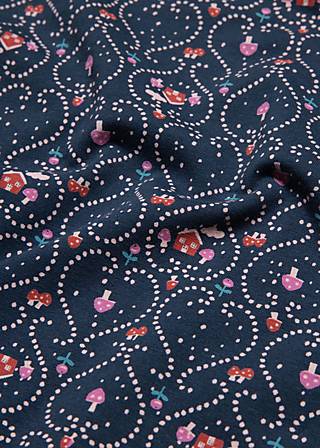 Longsleeve Lonely Lips Turtle, lovely mushroom, Shirts, Blau