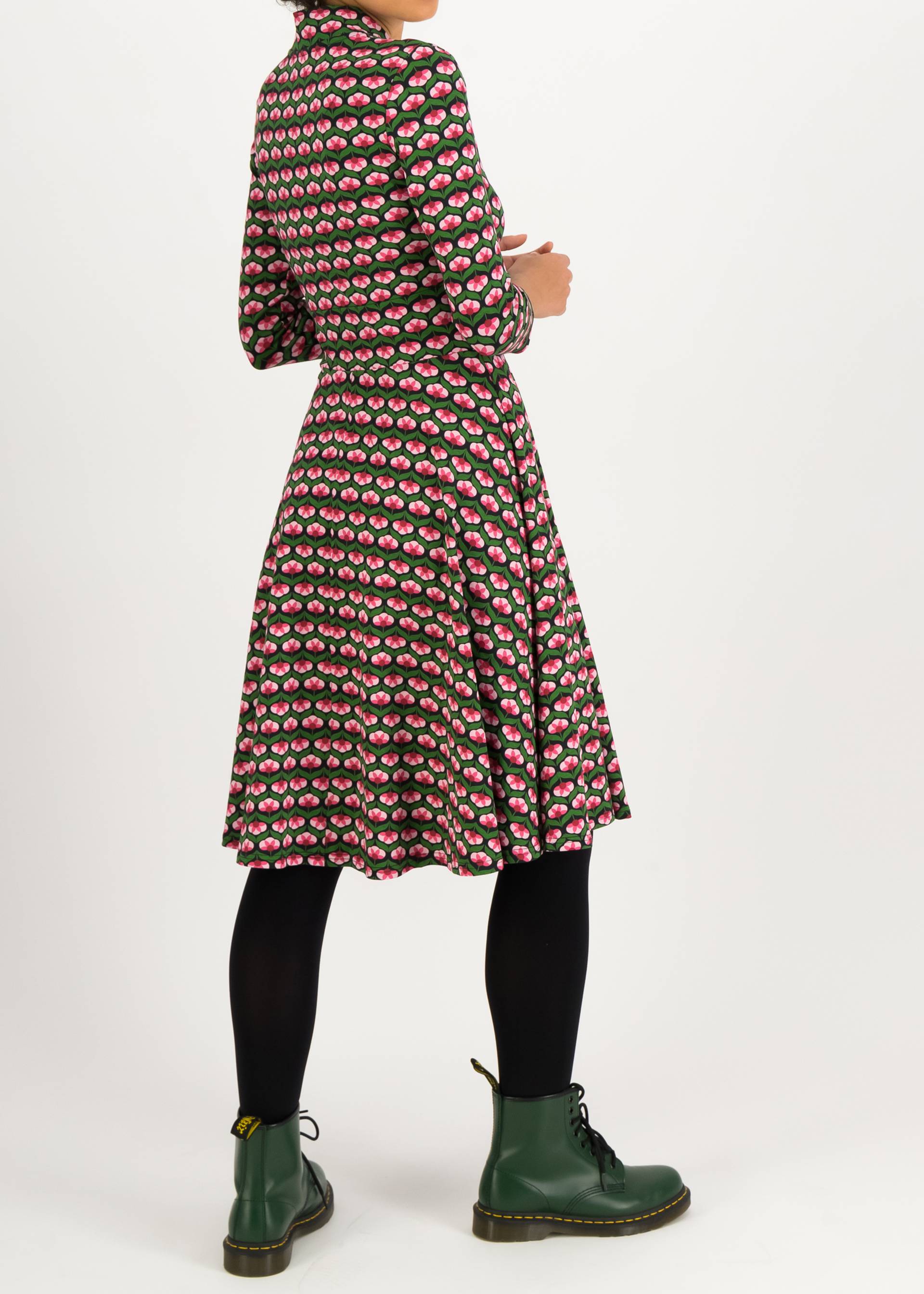 Jerseykleid Miraculous Power Tralala, be your own flower, Kleider, Schwarz