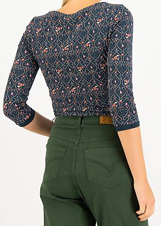 Jersey Top Oh Marine, lovely mushroom, Tops, Blue