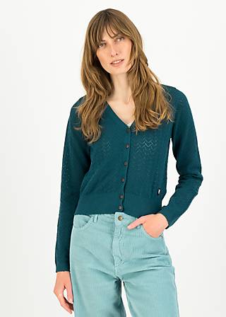 Cardigan Save the World, happy knitting life, Knitted Jumpers & Cardigans, Blue