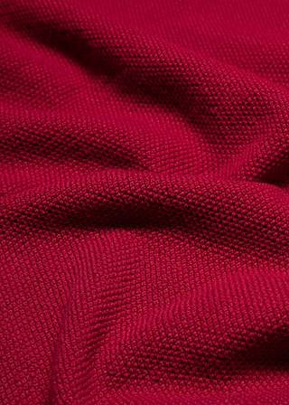 Strickkleid Straight and Easy Braided, lovely red lipstick, Kleider, Rot