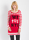 catch the march pully, lipstick lady, Knitted Jumpers & Cardigans, Red
