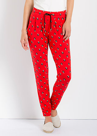 central park picnic pants, miss madison, Trousers, Red