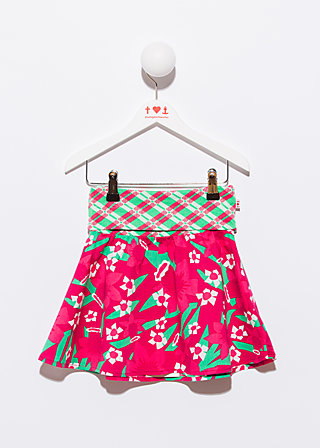 dance in a circle skirt, expressive east side, Red