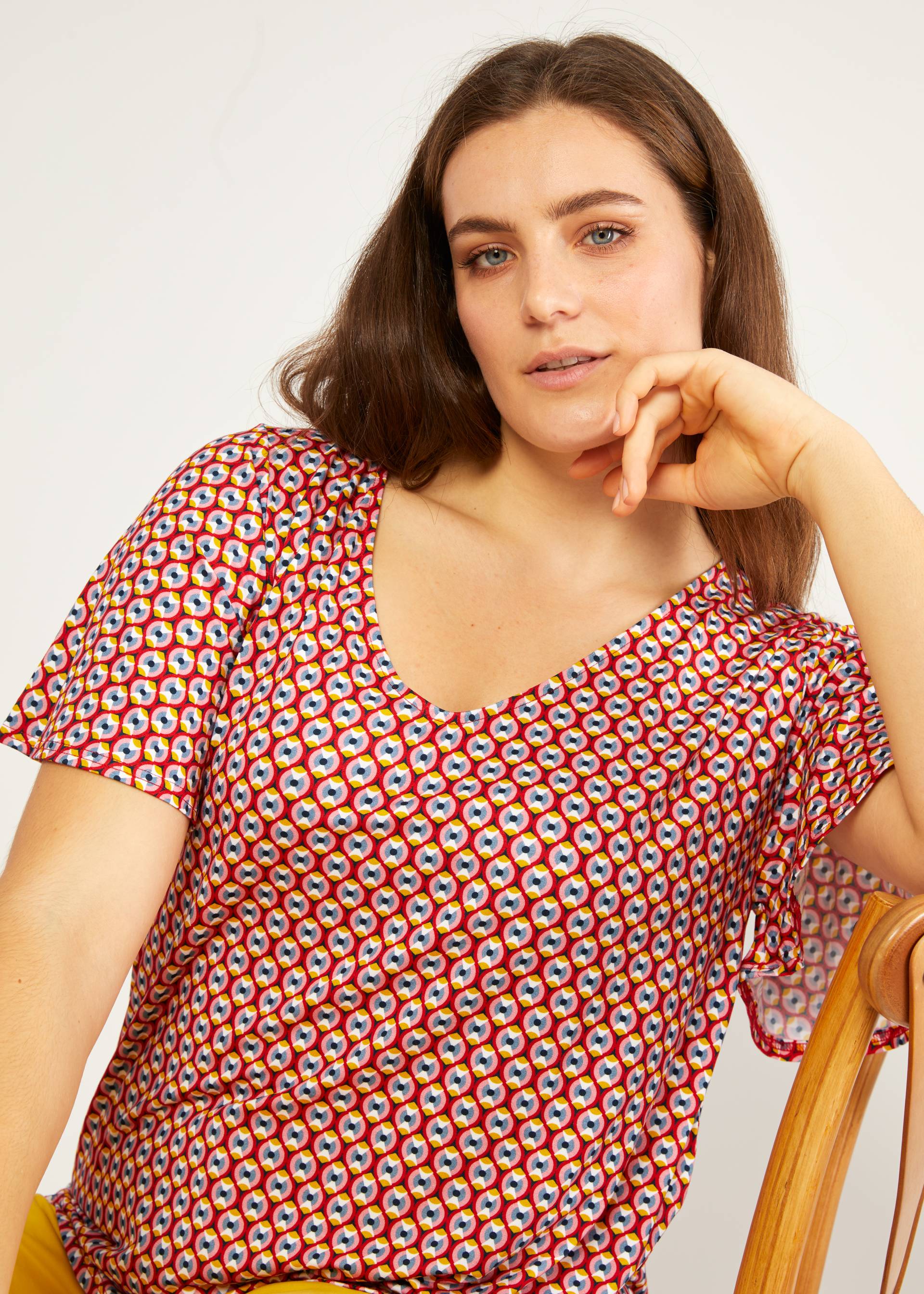 T-Shirt Bella Farfalla, spring melody, Tops, Blue