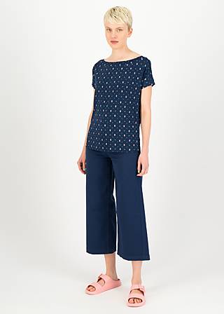 T-Shirt Flowgirl, night meadow, Tops, Blue