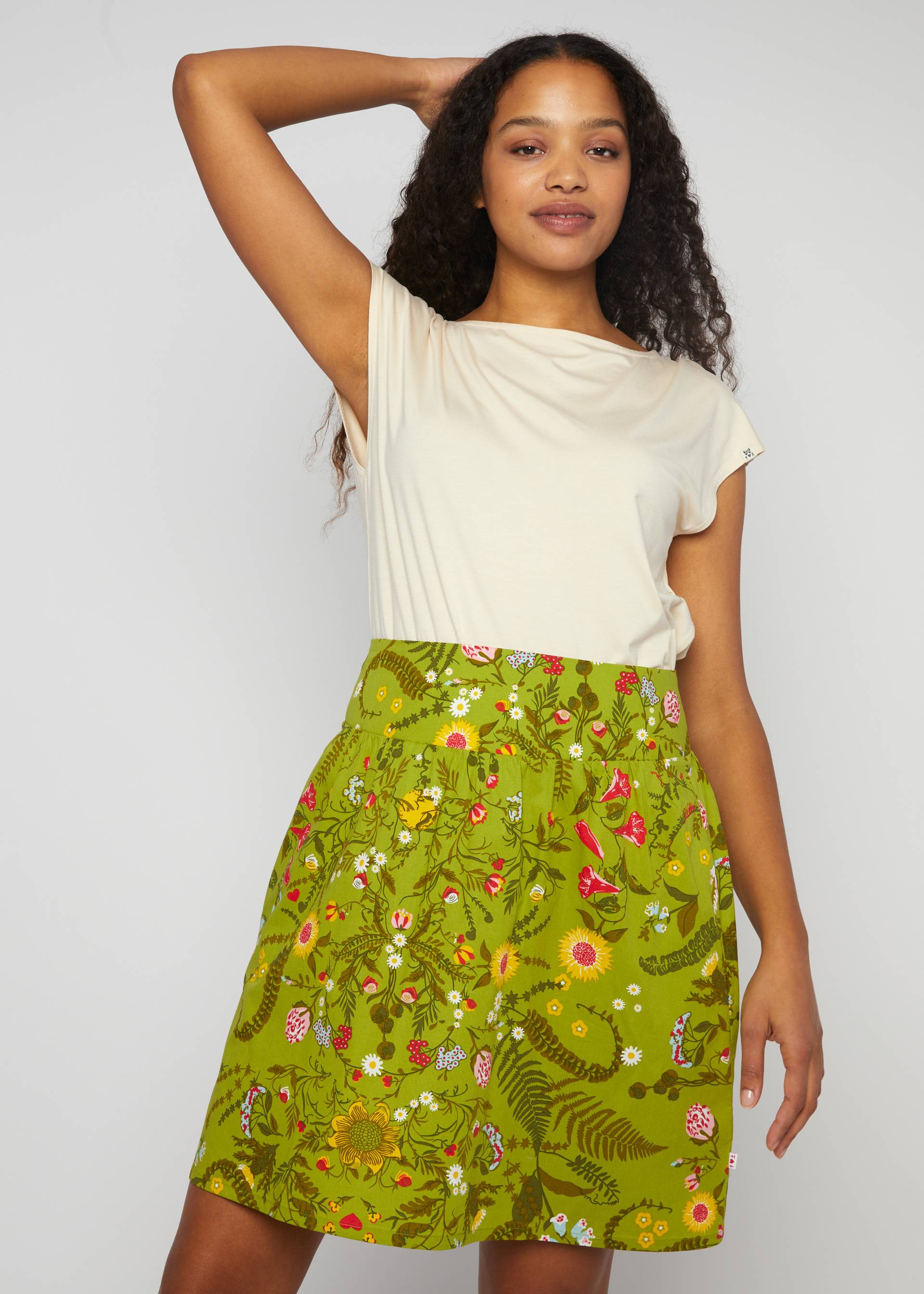 Sommerrock Glockengl&uuml;ck, highness of spring, R&ouml;cke, Gr&uuml;n