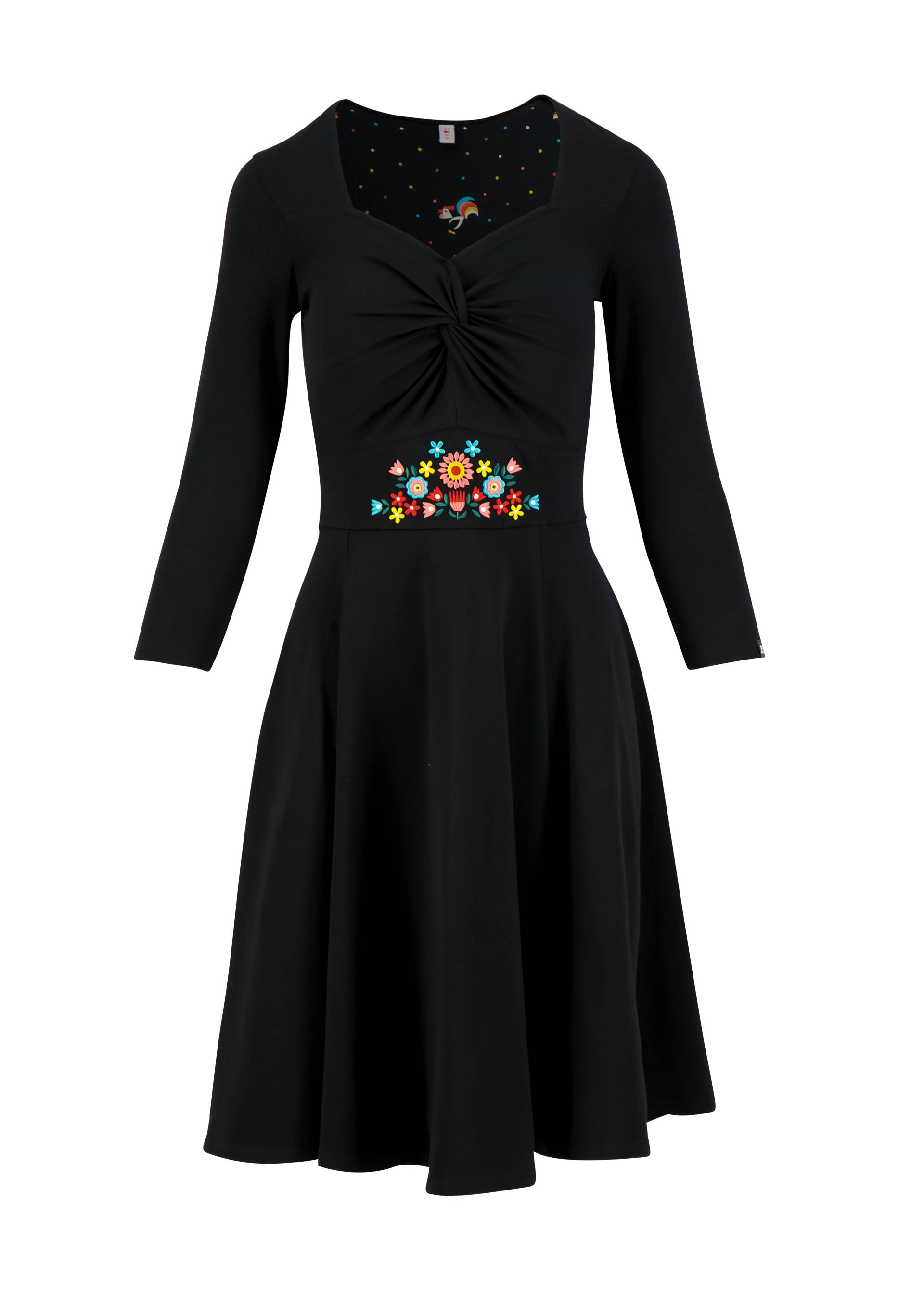 Jerseykleid Hot Knot Power, agricultural black, Kleider, Schwarz