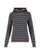 Hoodie Scuba Duba, colorful love stripe, Sweatshirts & Hoodies, Blau