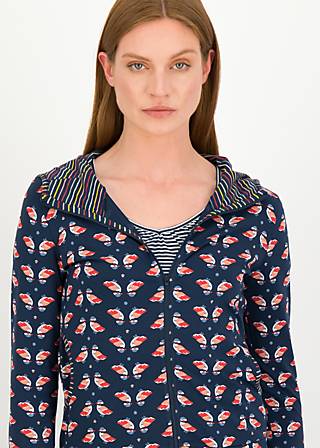 Kapuzenjacke Scuba Duba Zip Up, chirping bird, Sweatshirts & Hoodies, Blau