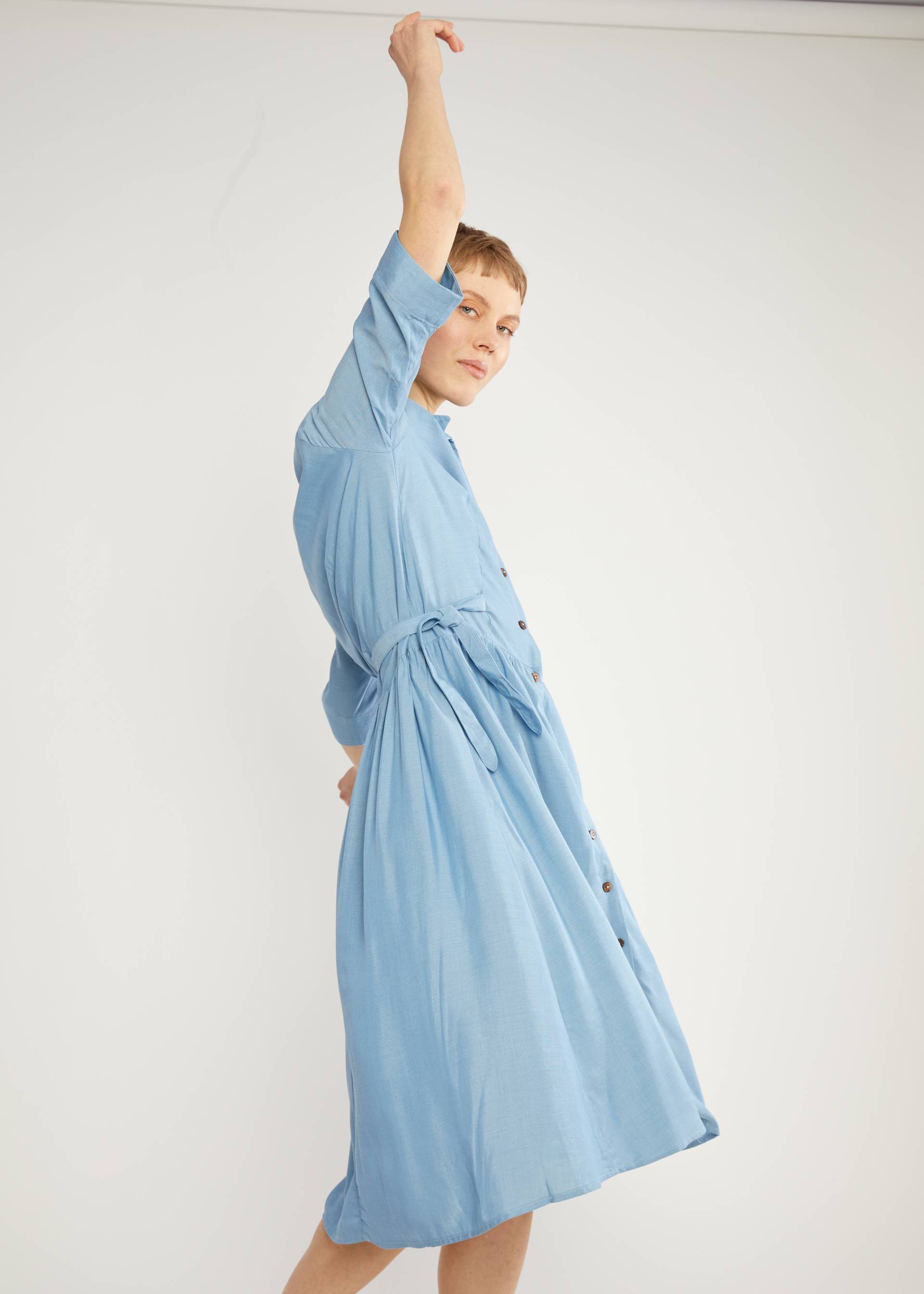 Midikleid Memories of Meg, clear and pure like water, Kleider, Blau