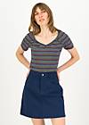 T-Shirt Sailordarling, colorful love stripe, Tops, Blue