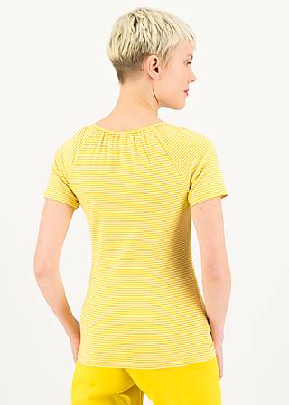 T-Shirt Sailordarling, animal love stripe, Tops, Yellow