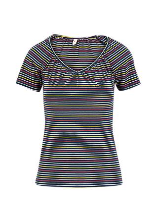 T-Shirt Sailordarling, colorful love stripe, Shirts, Blau
