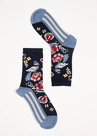Cotton socks Sensational Steps, marry me now, Socks, Blue