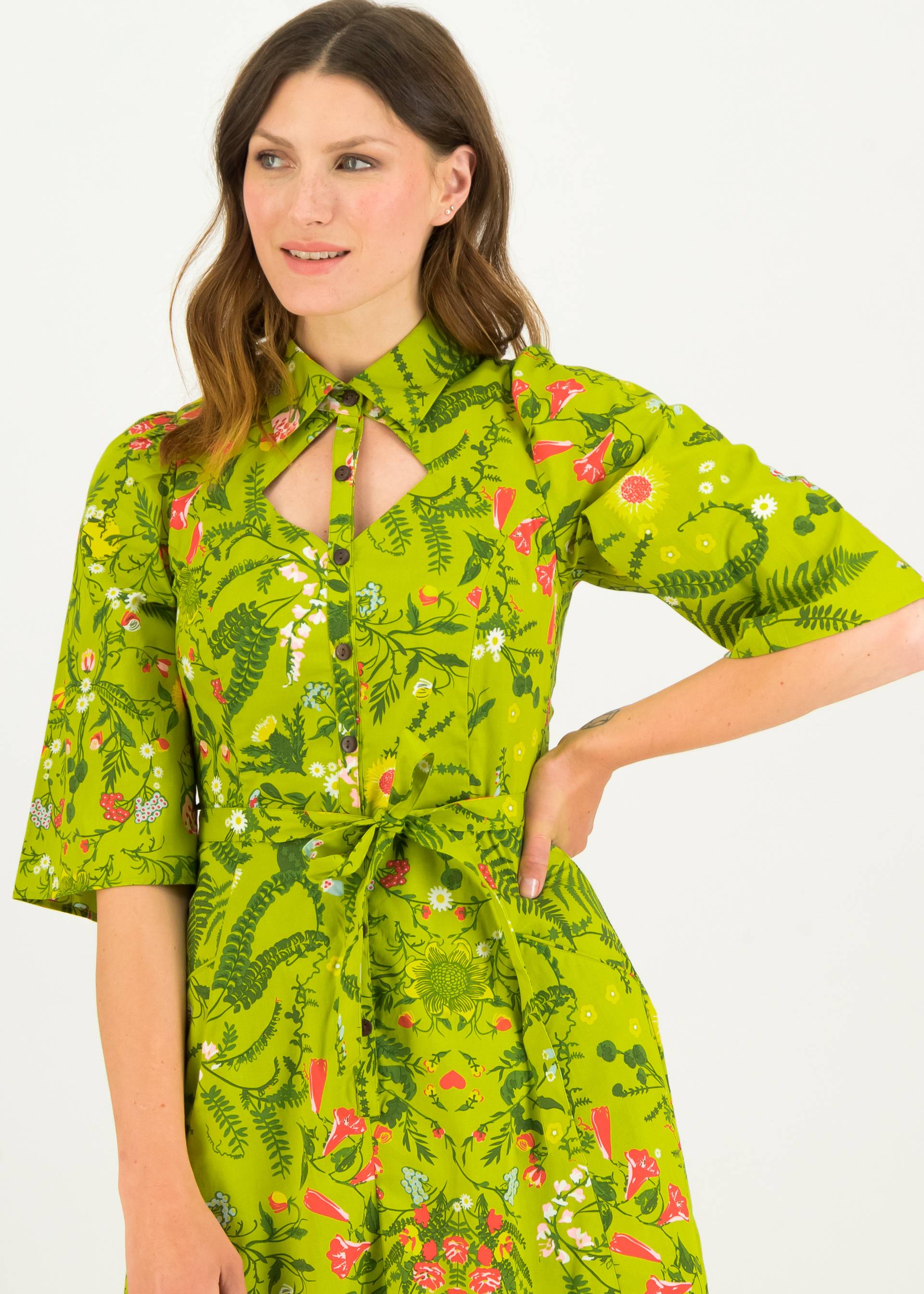 Sommerkleid Sneaky Diamond, highness of spring, Kleider, Gr&uuml;n