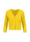 Cardigan Sweet Petite, yellow pigtail knit, Knitted Jumpers & Cardigans, Yellow