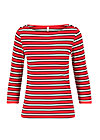 Top harbour d'amour, les stripes, Shirts, Red