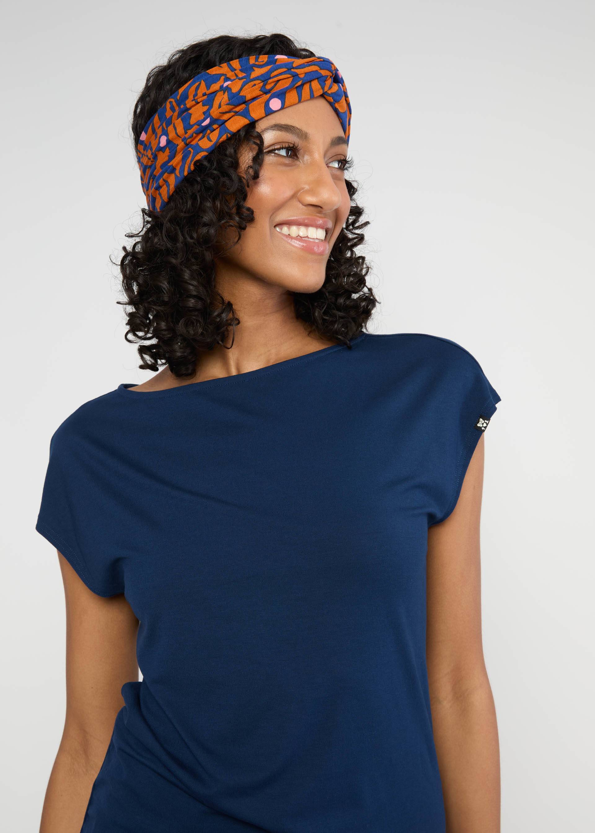 Hair band Diva Knot, midnight coffee, Accessoires, Blue