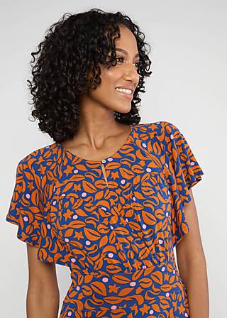 Midikleid Lightest Wings, midnight coffee, Kleider, Blau