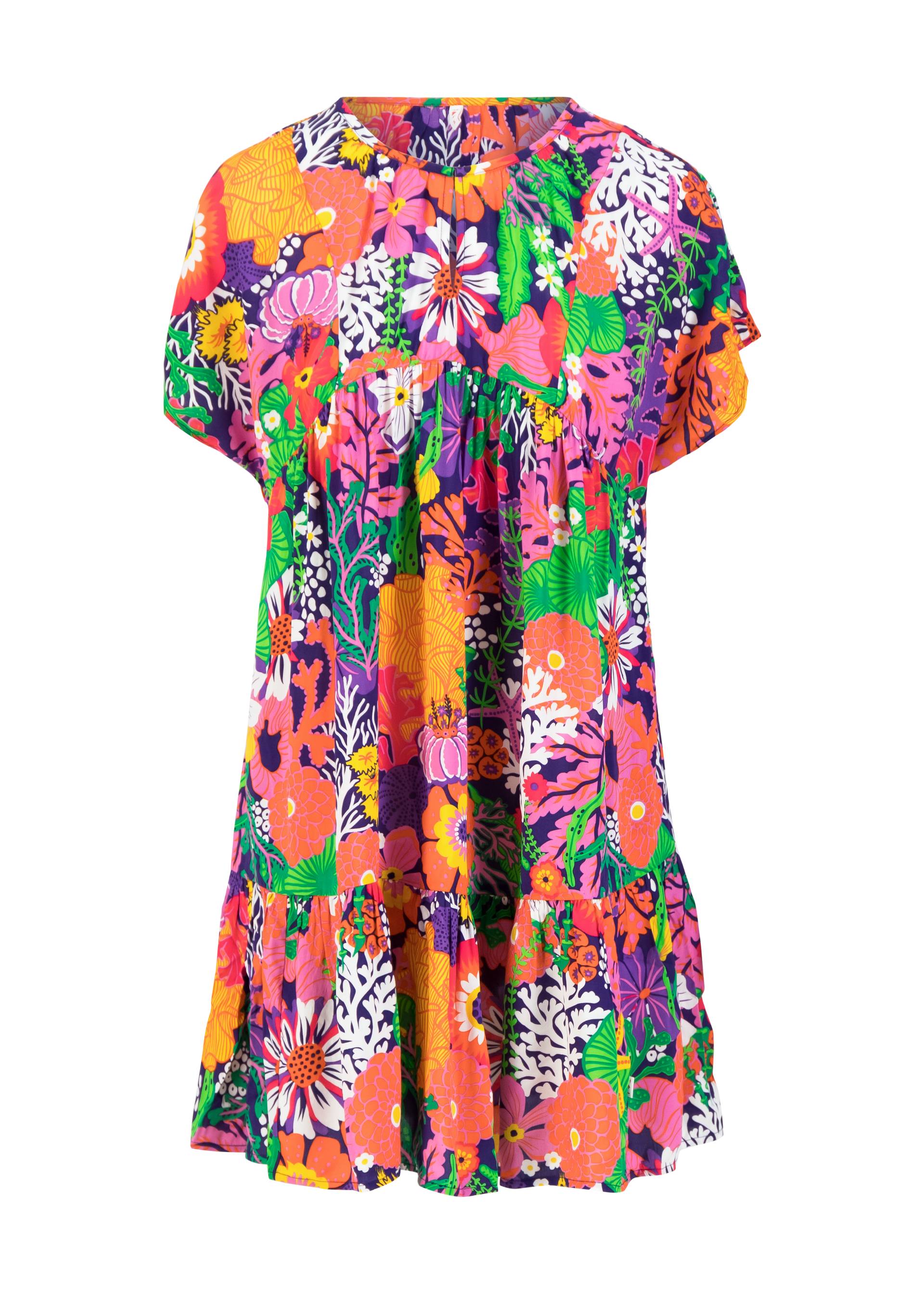 Sommerkleid Seeds of Love, coral flower, Kleider, Lila