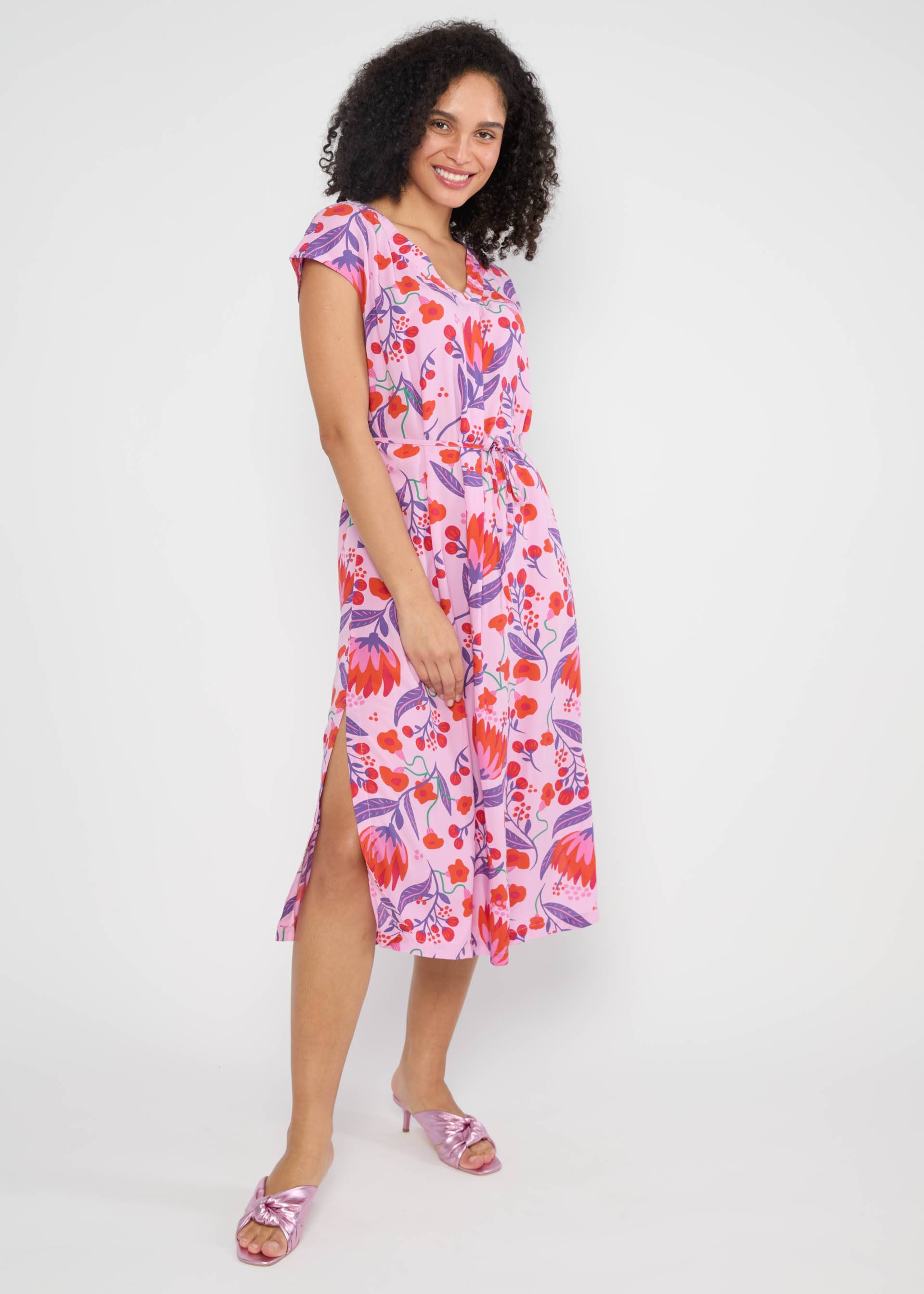 Midikleid Total Liberty Maniac, twisty tully, Kleider, Rosa