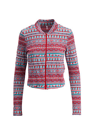 Kurzjacke siesta socialclub, caravan of hot temper, Jacken & Mäntel, Rot