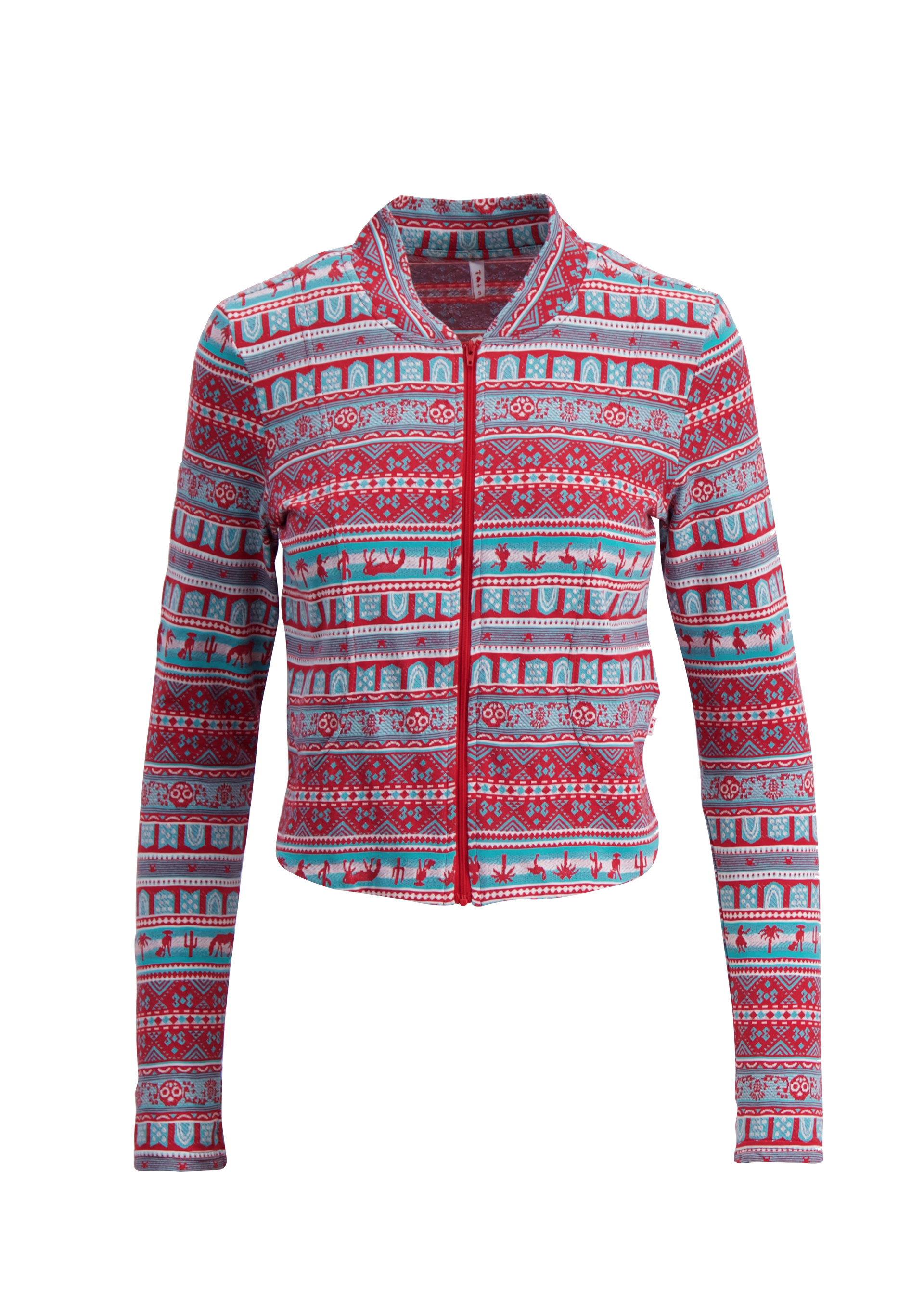 Kurzjacke siesta socialclub, caravan of hot temper, Jacken & Mäntel, Rot