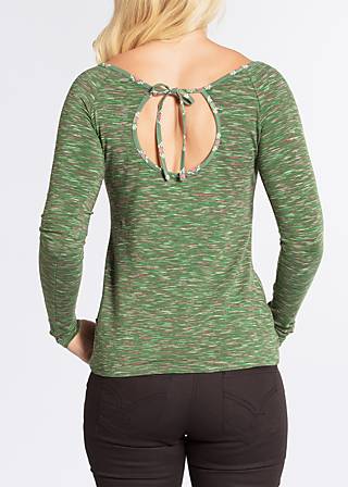 Longsleeve waikiki sailorette, melon melange, Tops, Green