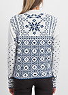 cosy and cool, norwegian snowflake, Knitted Jumpers & Cardigans, White