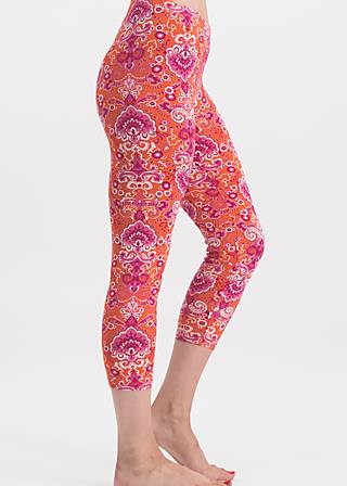 Baumwoll-Leggings snorkel the bay, loona luna, Leggings, Orange