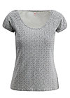 T-Shirt strandhaus romance, sea shells, Shirts, Grey
