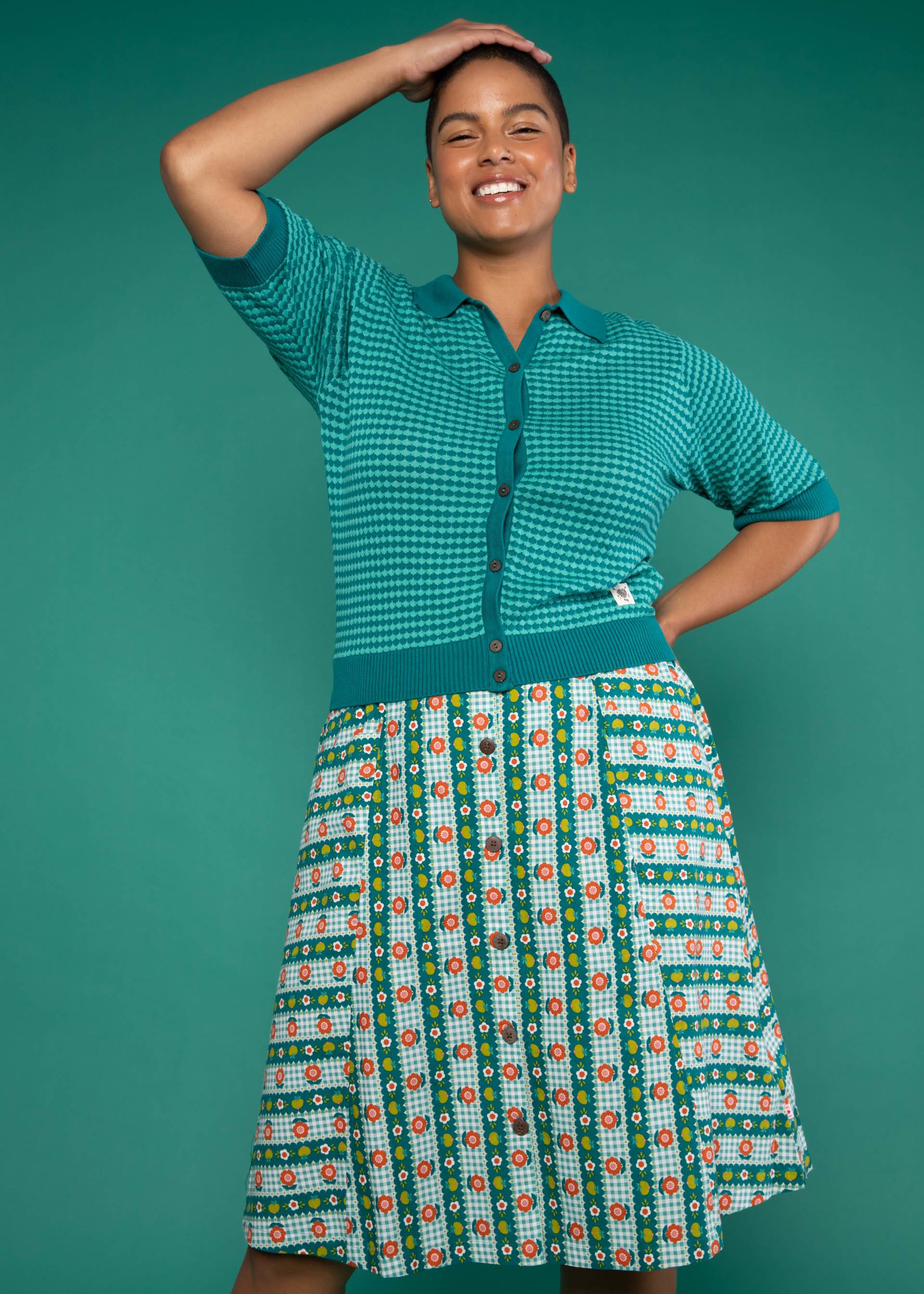 Sommerrock Clockwork Vintage, tiny picnic, Röcke, Grün