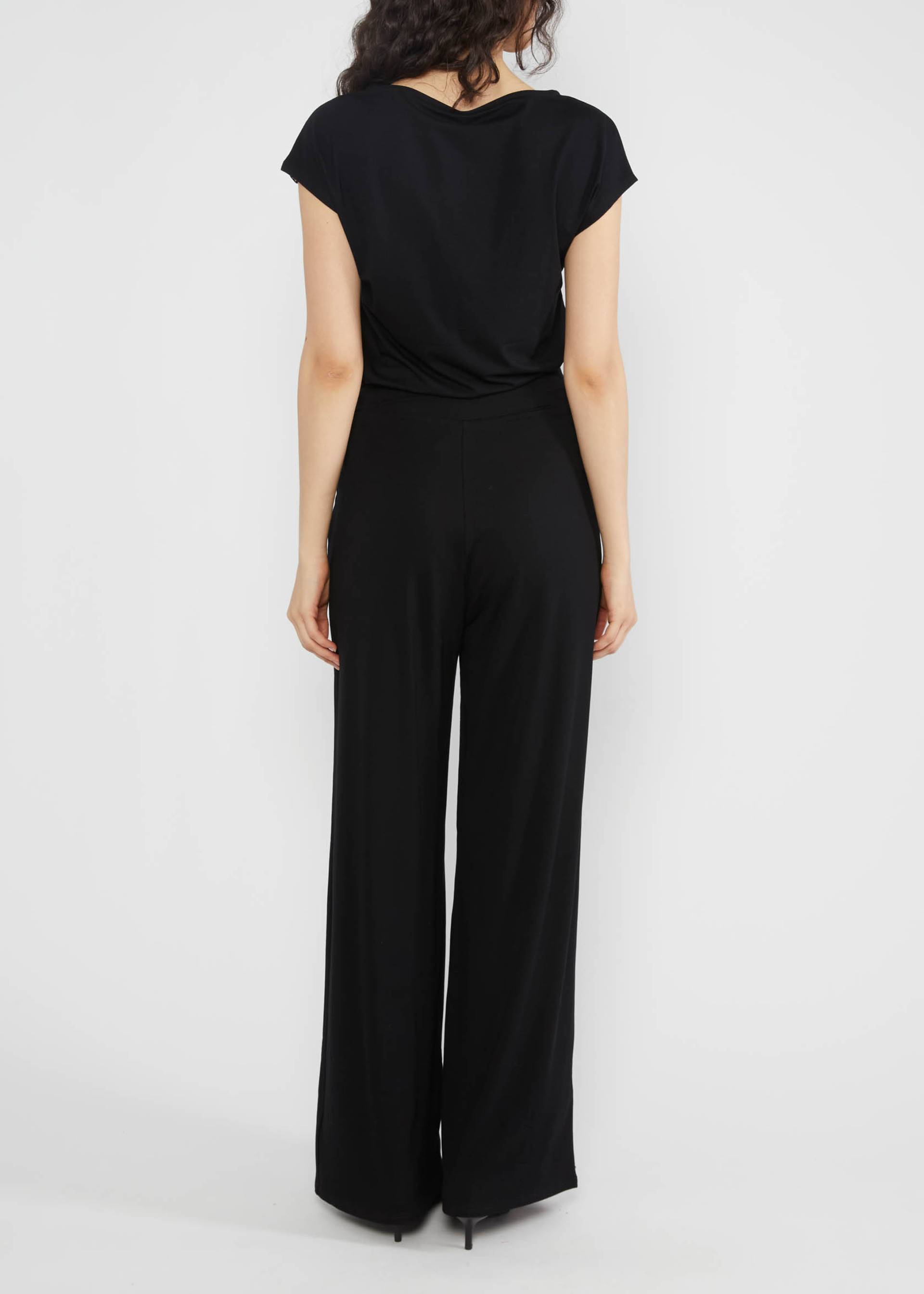 Summer Pants Dressed for Success, soot black, Trousers, Black