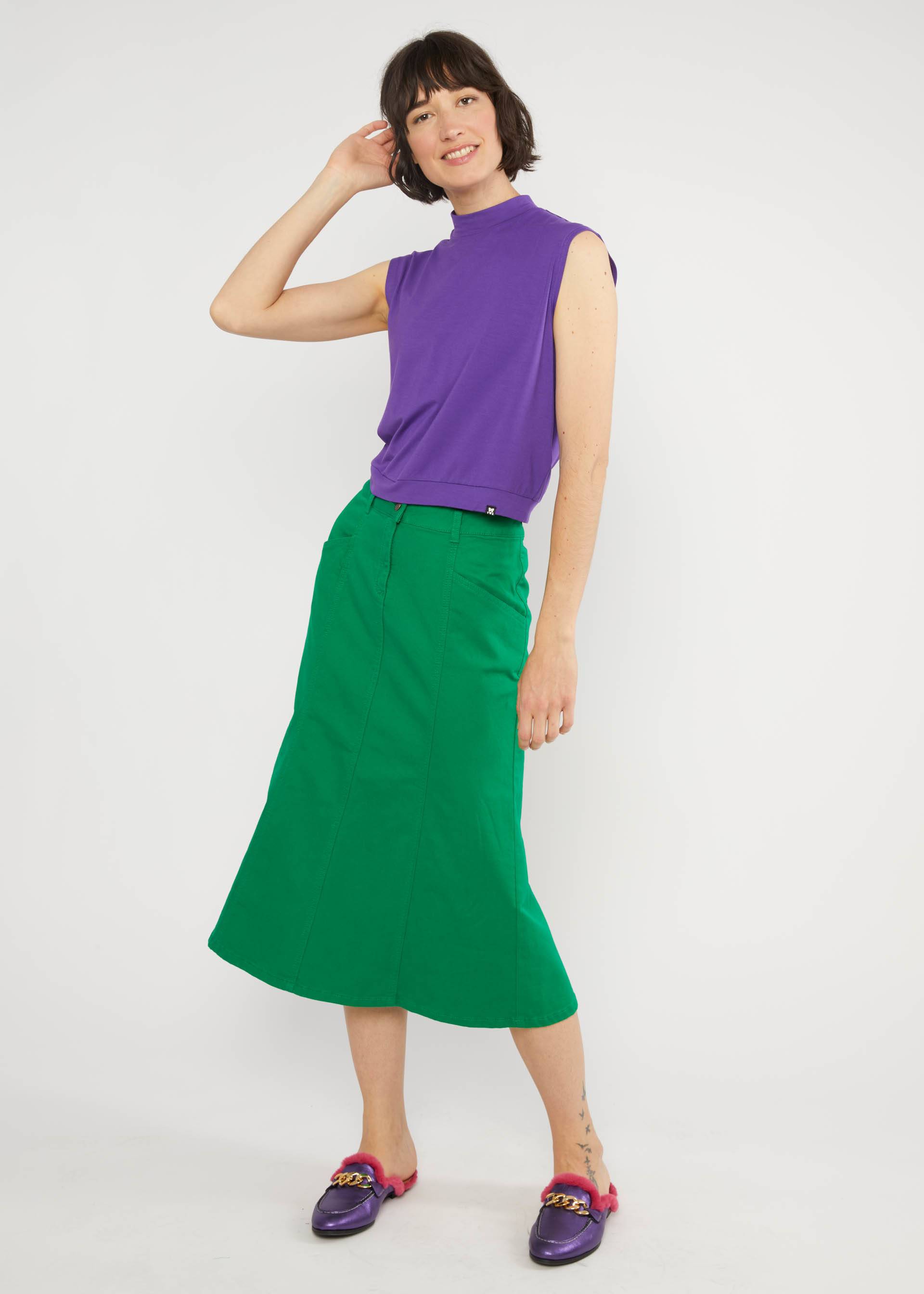 Summer top Tiny Turtle, bold grape lilac, Tops, Purple