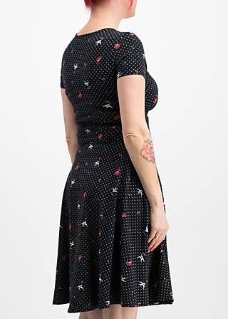 Jerseykleid hot knot summer, hommage to home, Kleider, Schwarz