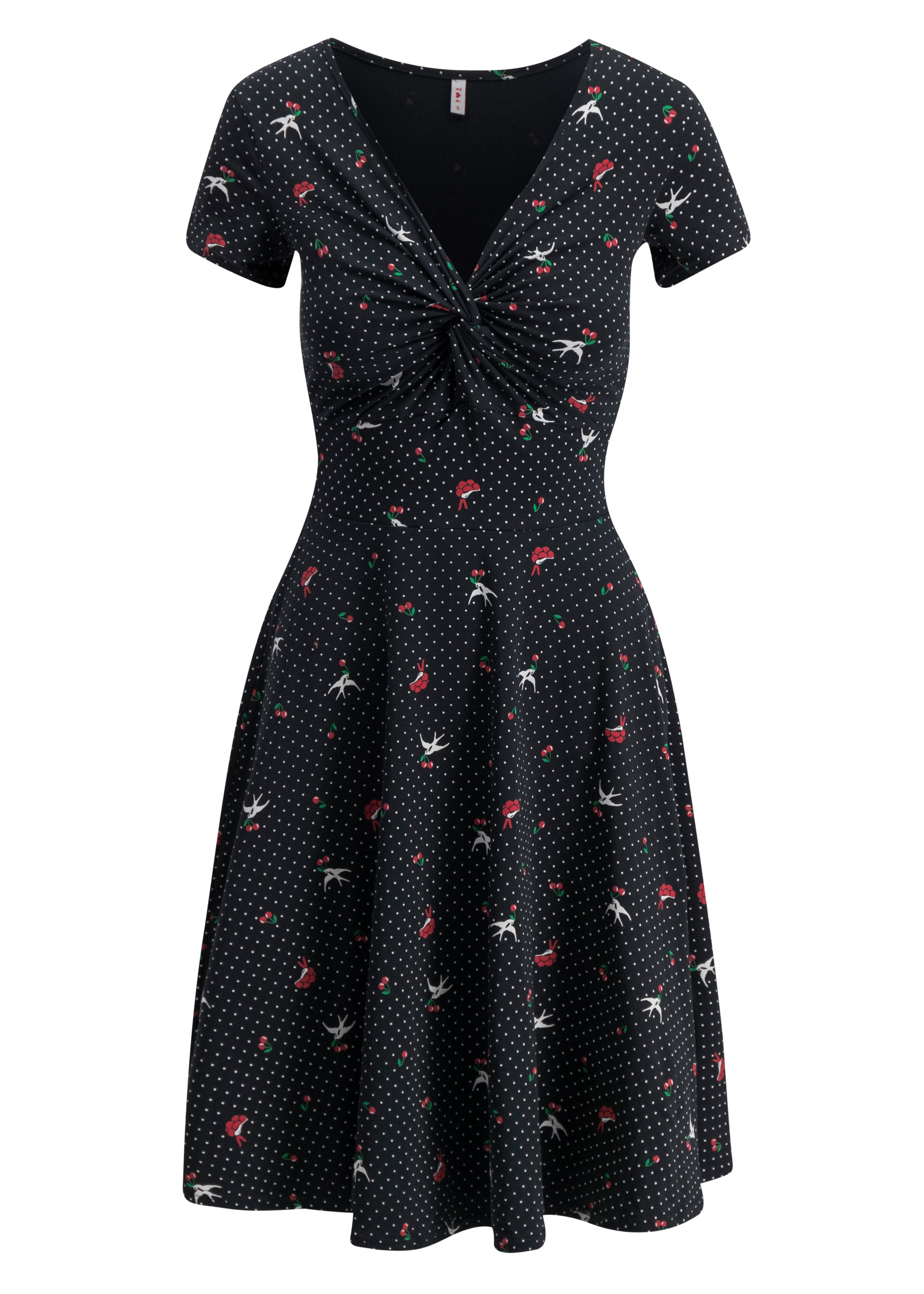 Jerseykleid hot knot summer, hommage to home, Kleider, Schwarz