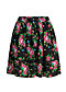 Knee-length Skirt summerbreeze daydream, garden of joy, Skirts, Black