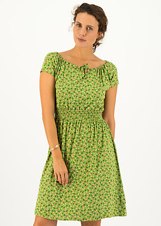 Summer Dress botanical attraction, borlando berry, Dresses, Green