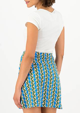 Minirock cloche du soleil, tendril tarzan, Röcke, Blau