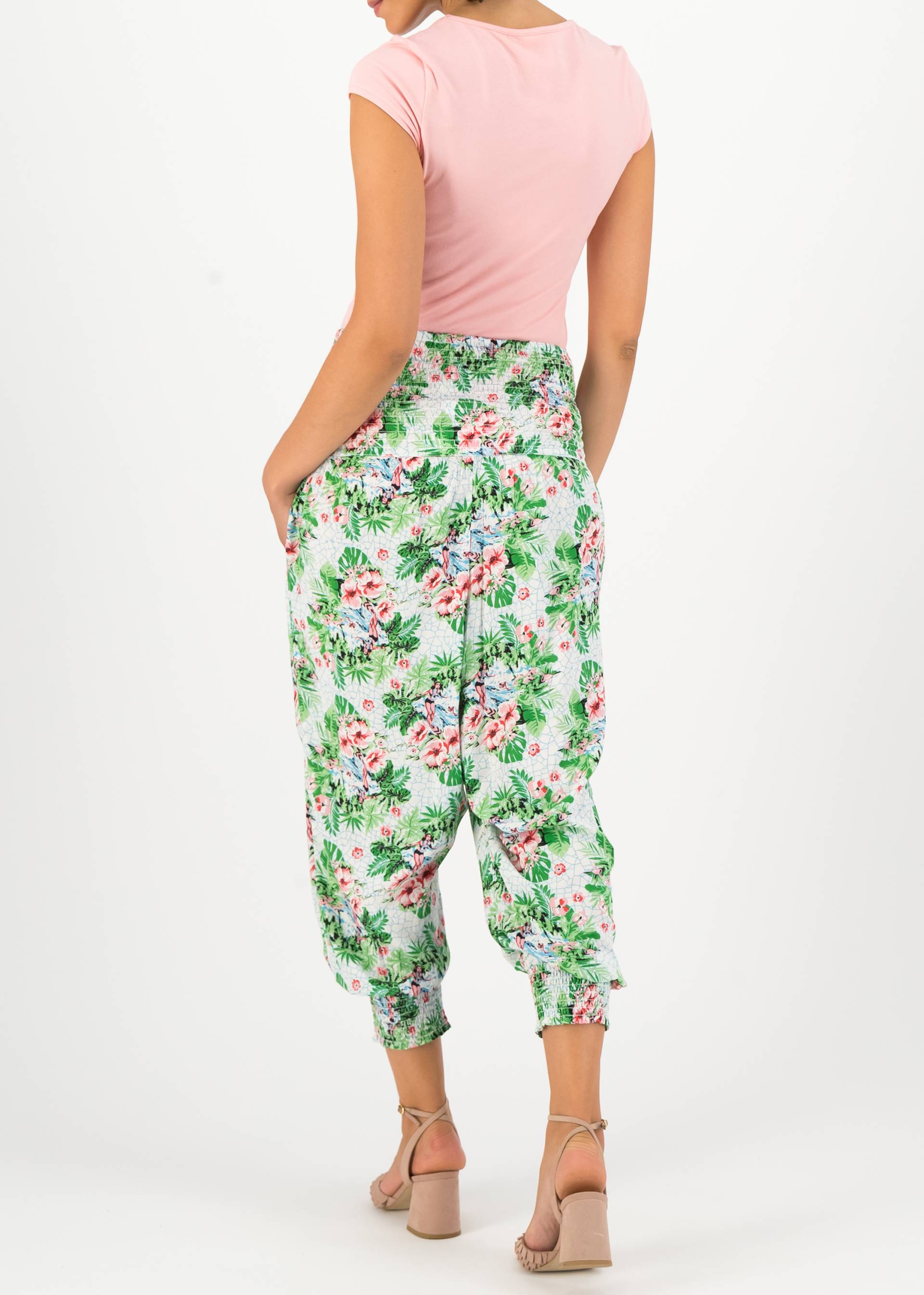 Sommerhose pump it up, beach babe, Hosen, Wei&szlig;