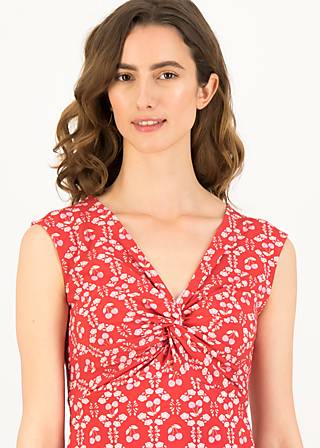 Sommerkleid Hot Knot Petite, kissed by lava, Kleider, Rot