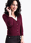 reet petite, bordeaux swan, Knitted Jumpers & Cardigans, Red