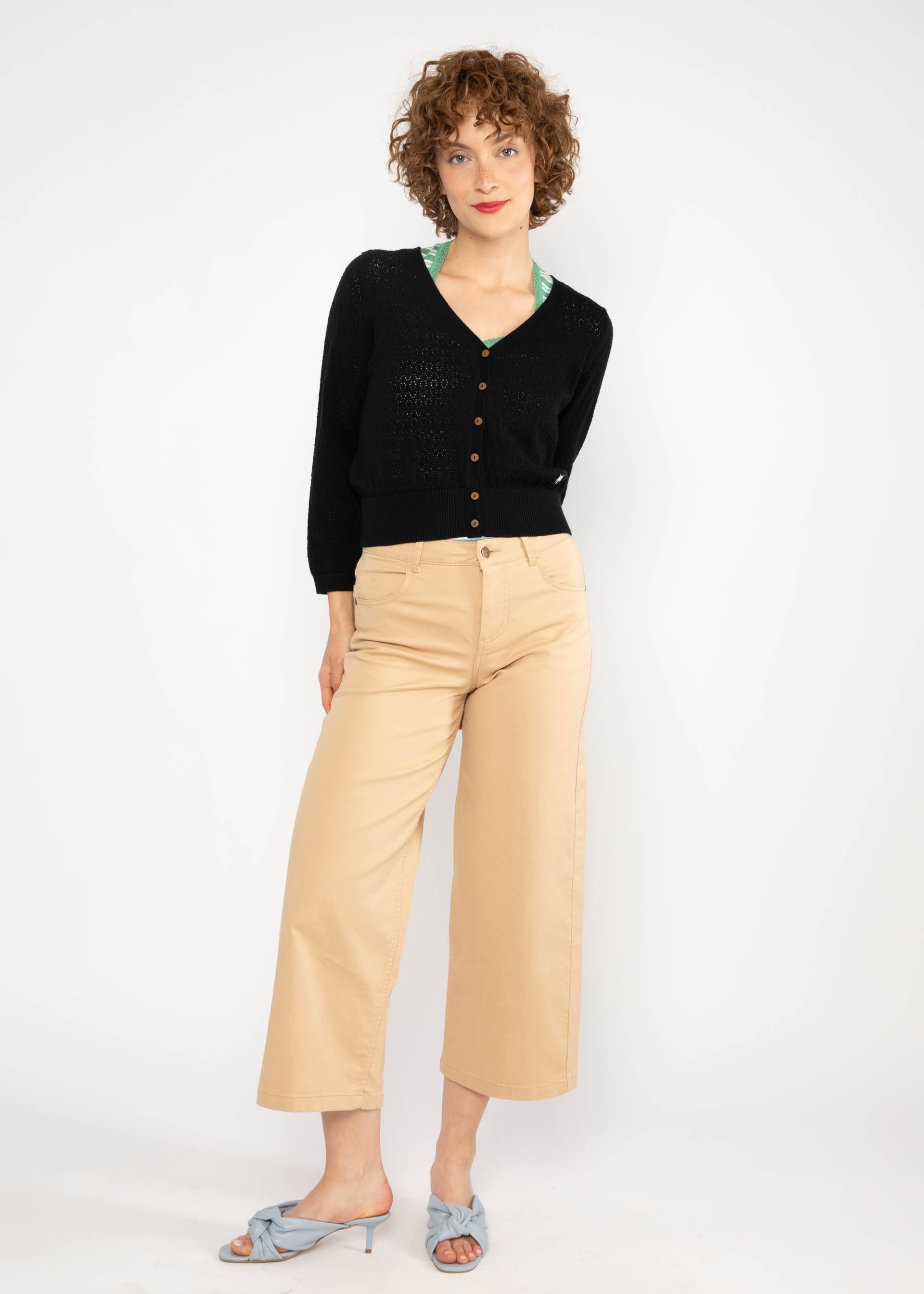 Cardigan Sweet Petite, void onyx black, Cardigans, Schwarz