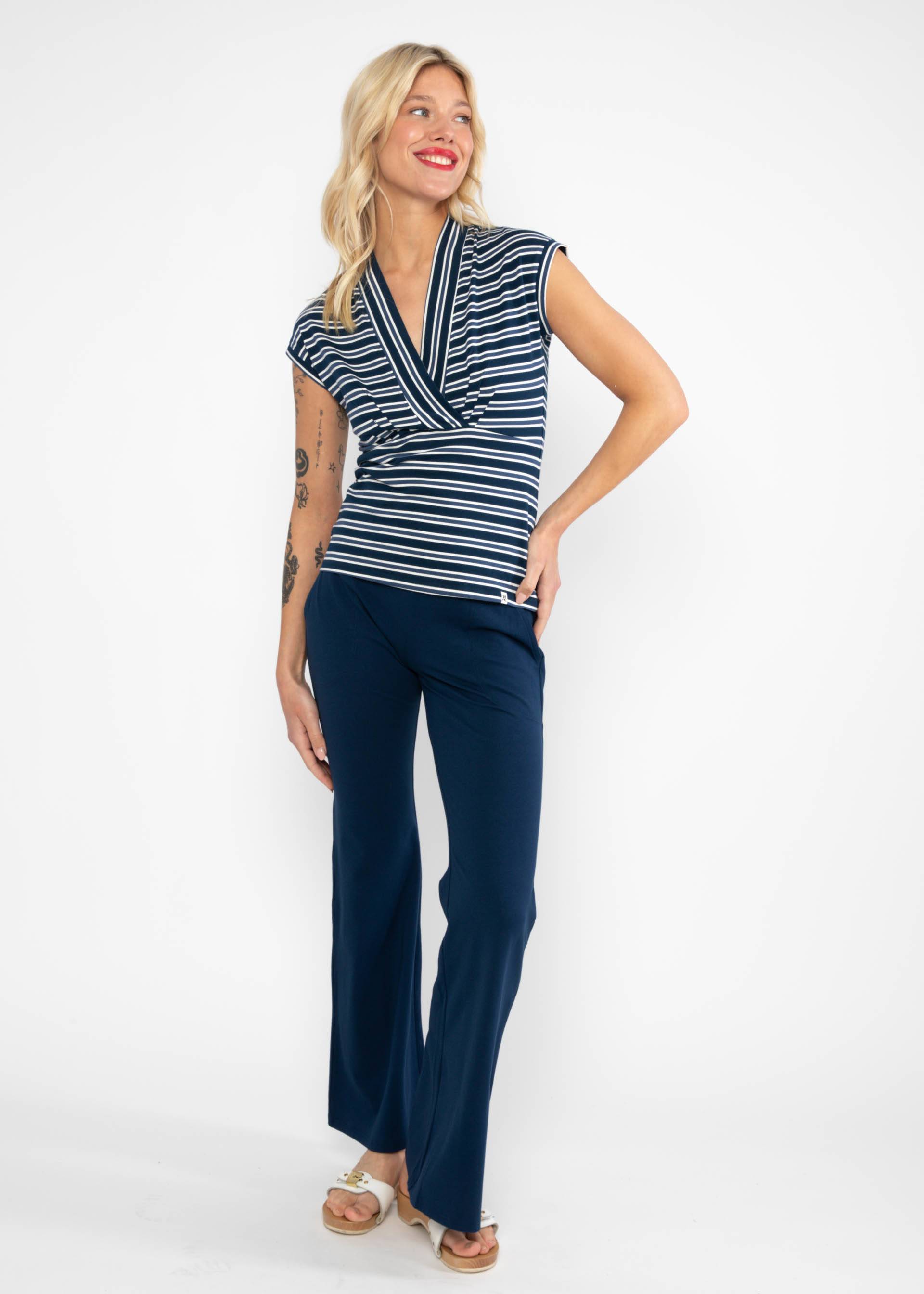 Streifenshirt Virgin Venus, caravan stripes blue, Shirts, Blau