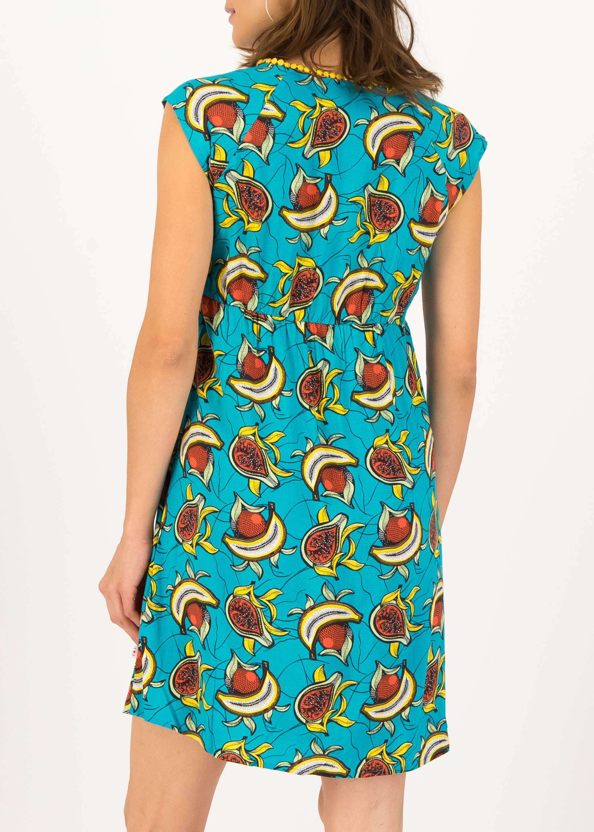 Summer Dress kap knot, papaya punch, Dresses, Turquoise