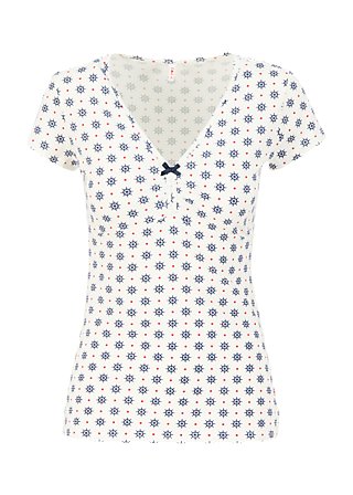 T-Shirt mon coeur, over board, Tops, White