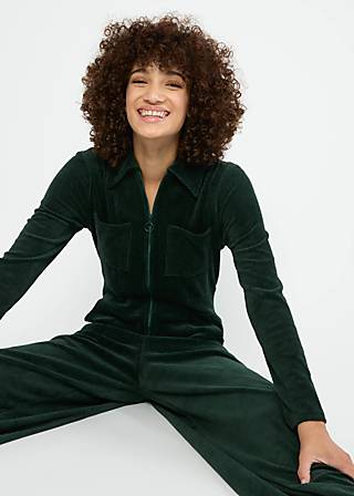 Jumpsuit Jolly Molly, fine needle green, Jumpsuits, Grün