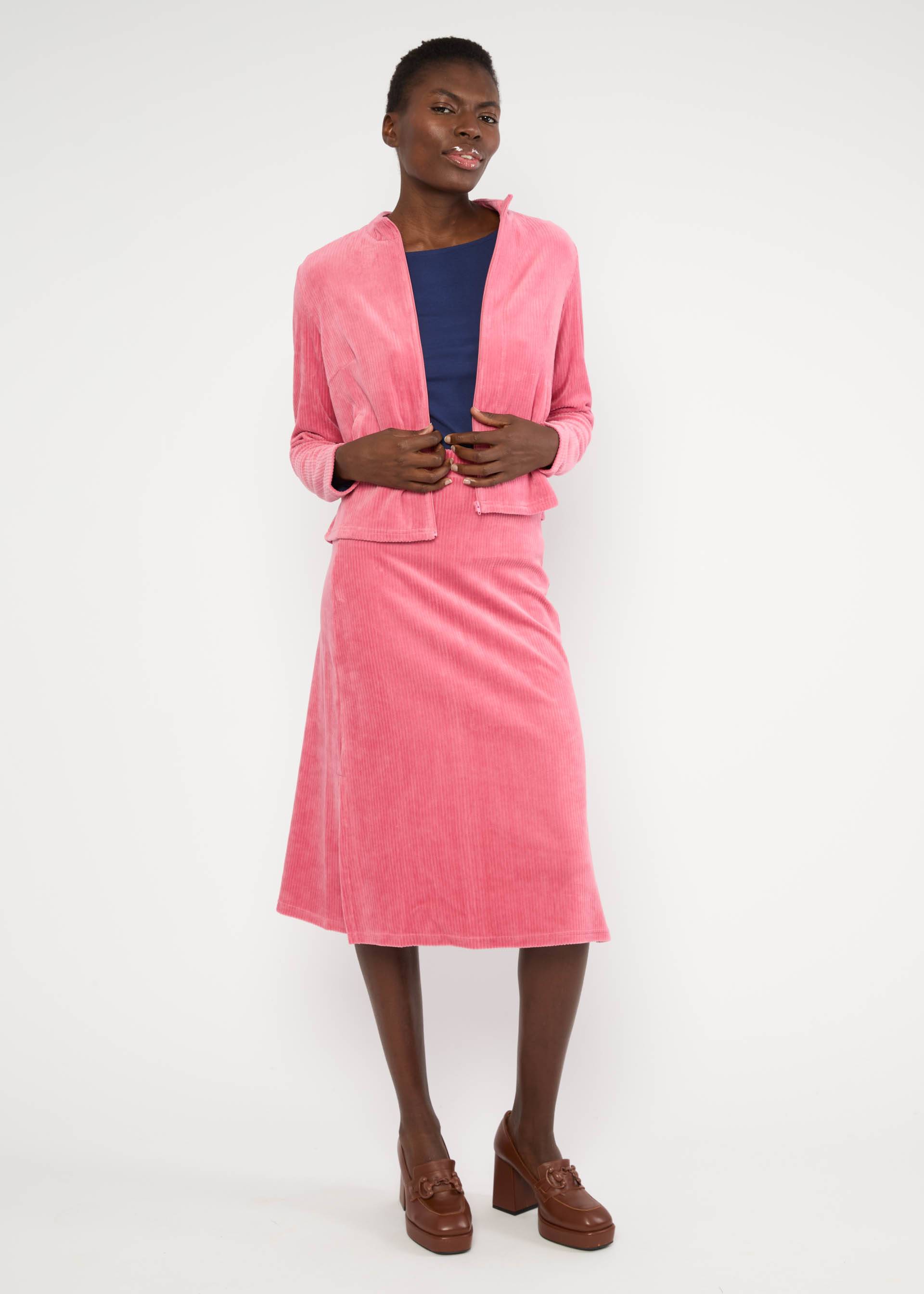 Zip-Jacke Jolly Zip up, fine needle pink, Sweatshirts & Hoodies, Rosa