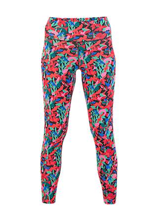 Sports Leggings Ohmm Legs, cavewoman painting, Leggings, Black